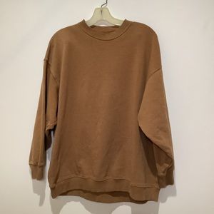 American Eagle Ahh - Mazingly Soft Jegging Fit Oversized Camel Sweater